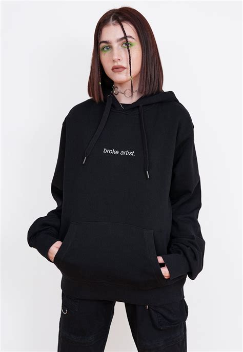 broke artist hoodie